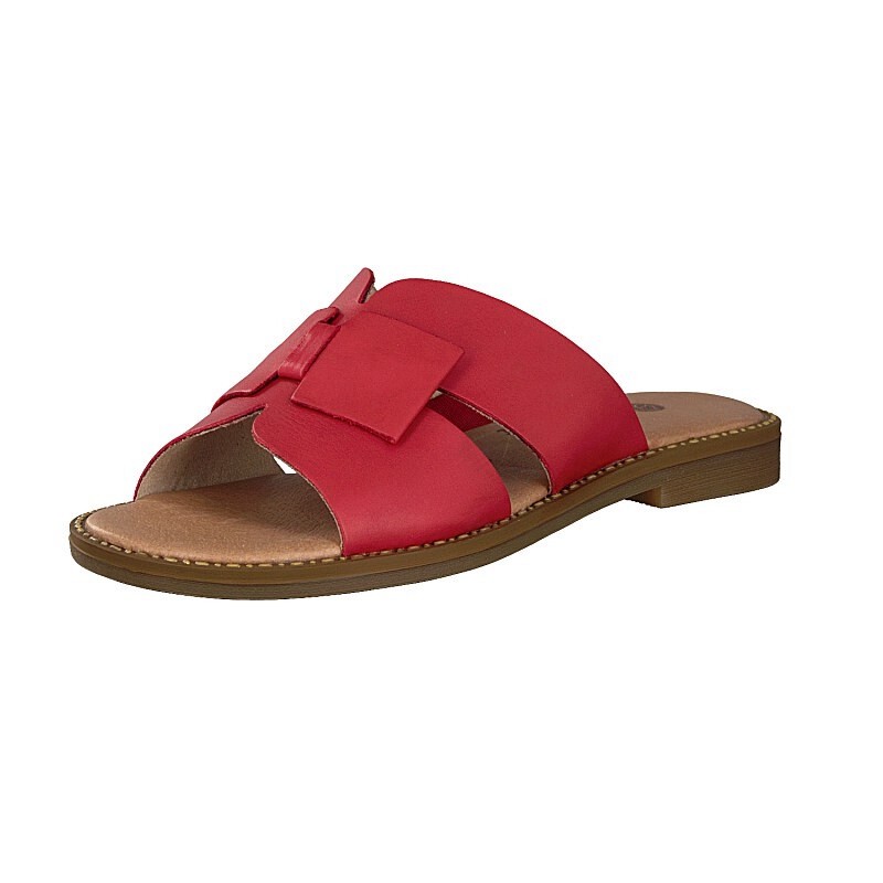 Pantufas Rieker D3653-33 Para Mulher - Vermelhas